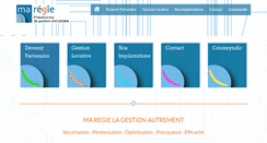 Desktop Screenshot of maregie-immo.com